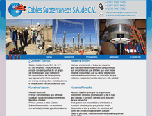 Tablet Screenshot of casubmexico.com